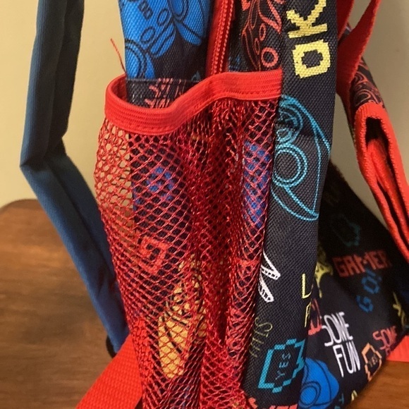 🎒GAMER BACKPACK W/ MATCHING LUNCH BAG. - Picture 7 of 13